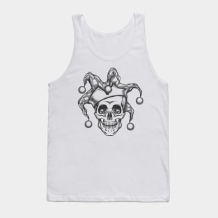 The Skull in joker cap Tank Top